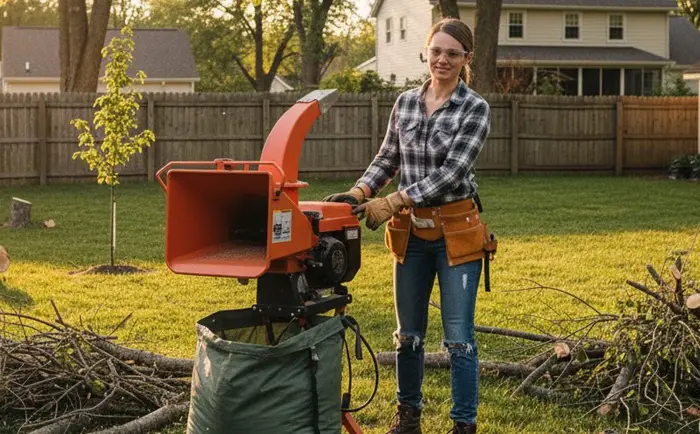 what can you put in wood chipper