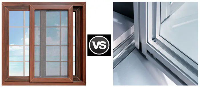 wood or aluminium windows