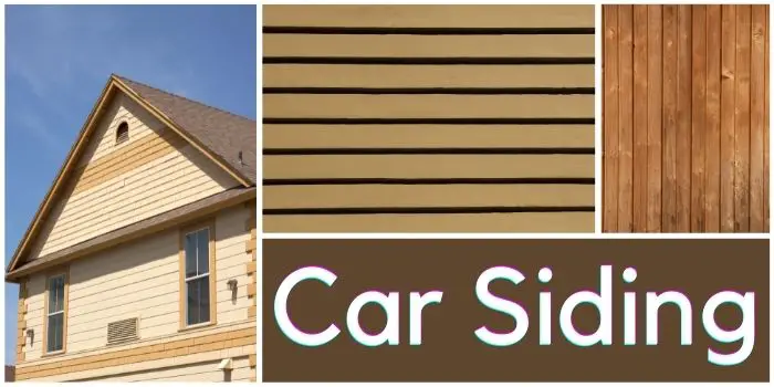 what is car siding wood
