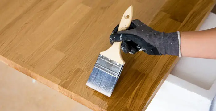 How to fix minwax polyshades brush marks