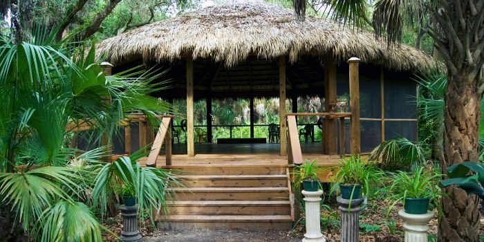 what material to use for building tiki huts