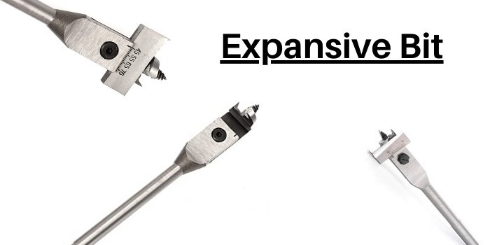 expansive drill bit uses