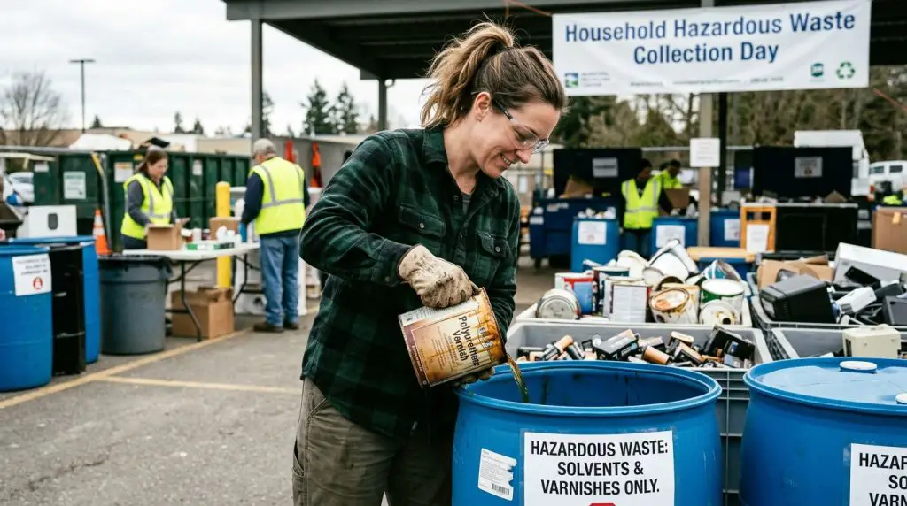 recycling polyurethane varnish