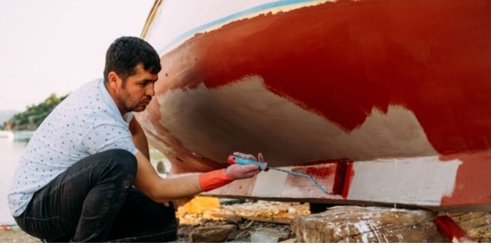 wooden boat paints