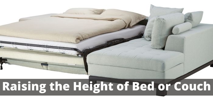 few methods for raising the height of bed
