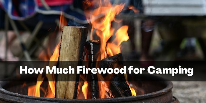 how much firewood for one night camping