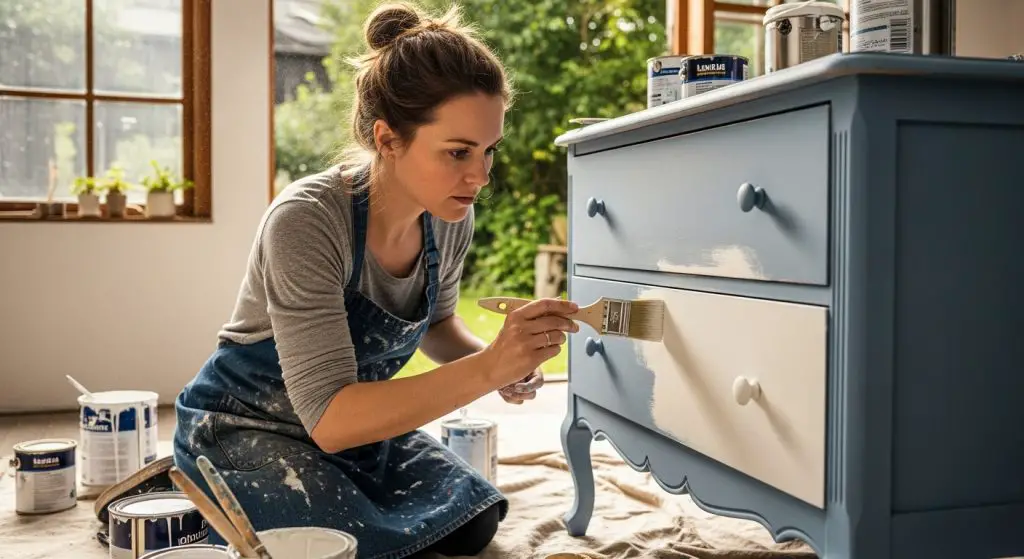 painting over chalk paint without removing