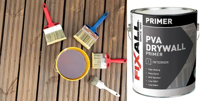 reasons for not using PVA drywall primer on wood