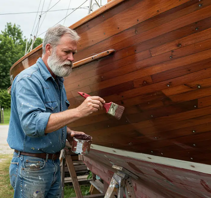 Awlgrip boat coating