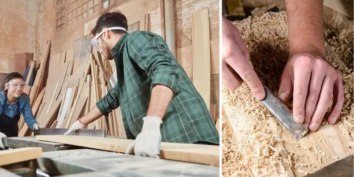 some differences between joinery and carpentry
