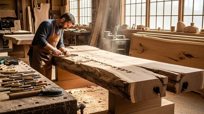 diy indoor tree log ideas