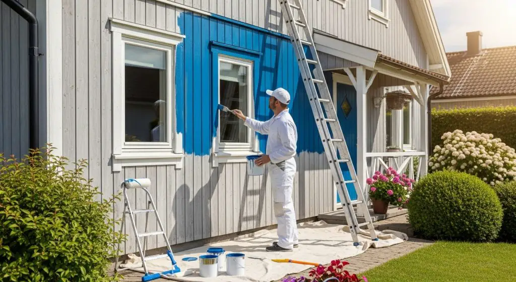 exterior wood siding paint