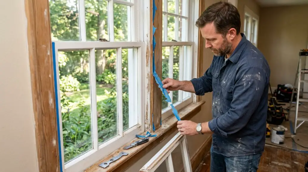 remove tape residue from wood